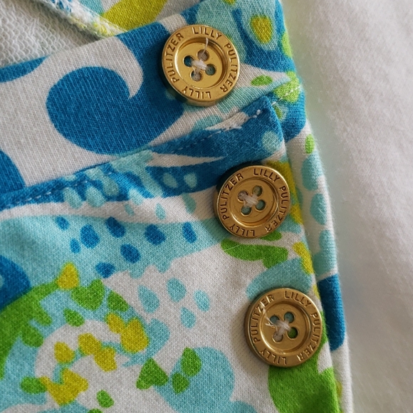 Lilly Pulitzer Hayley Resort White Crystal Coast L - Picture 4 of 8